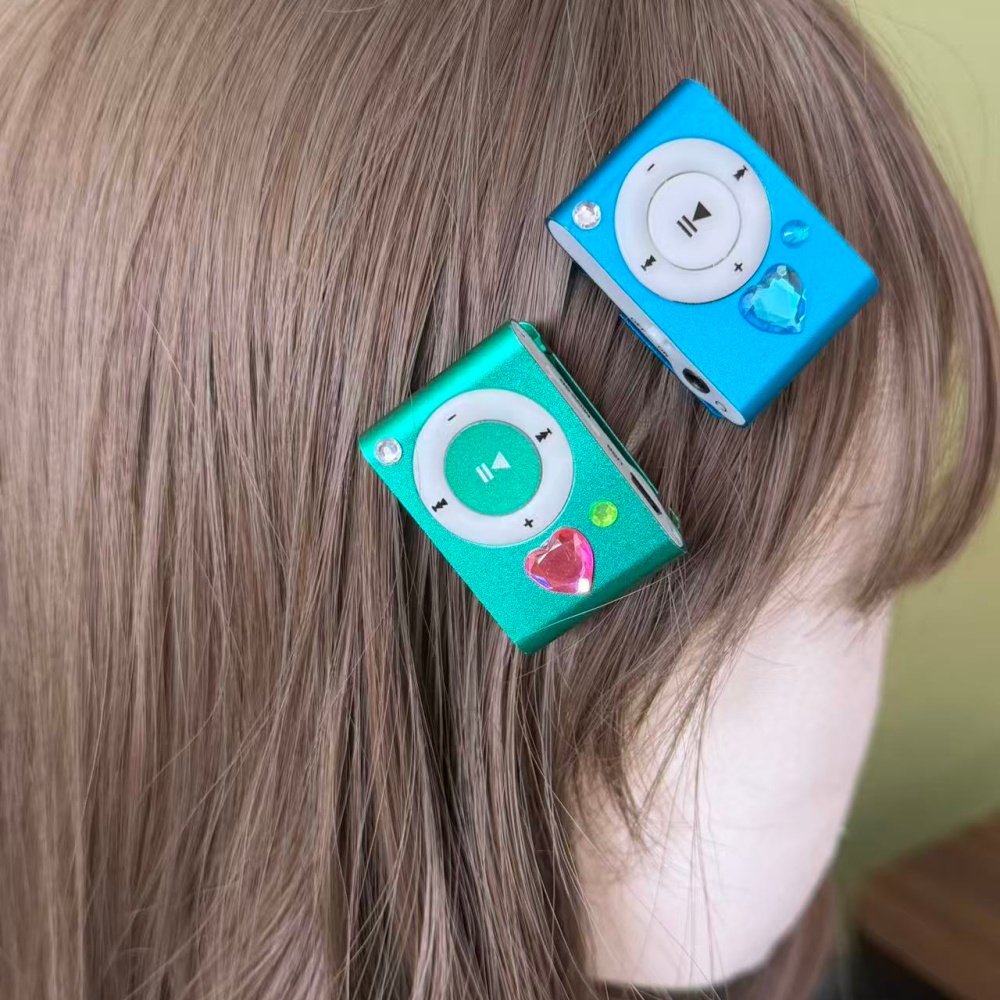 Audio Music Play - Original Love Diamond MP3 Hair Clip