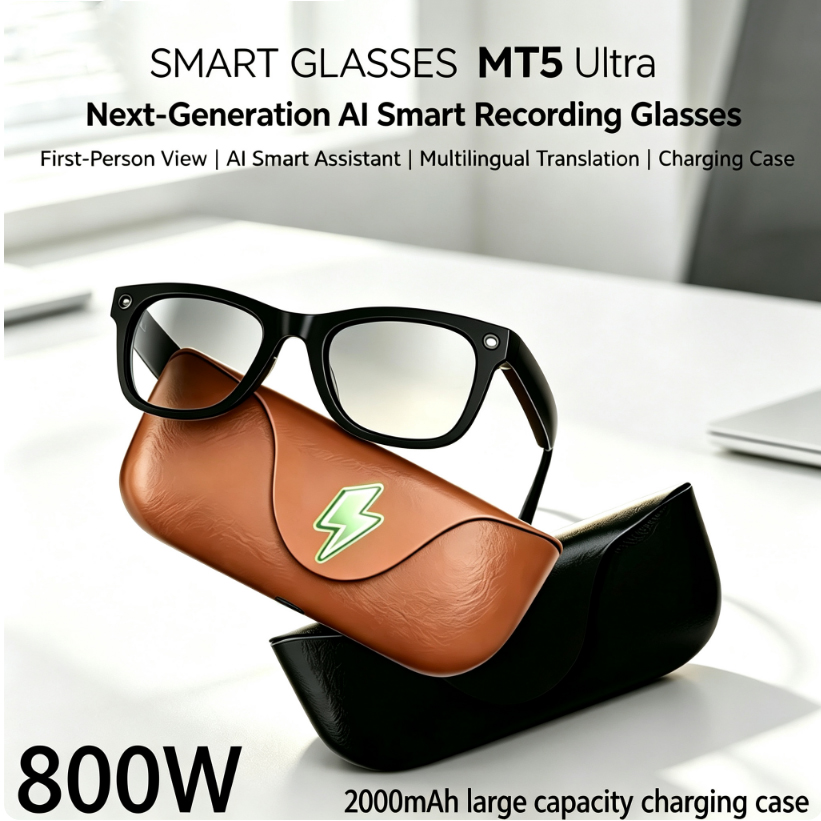 Audio Music Videos - 2026 AI smart Glasses HD 800W