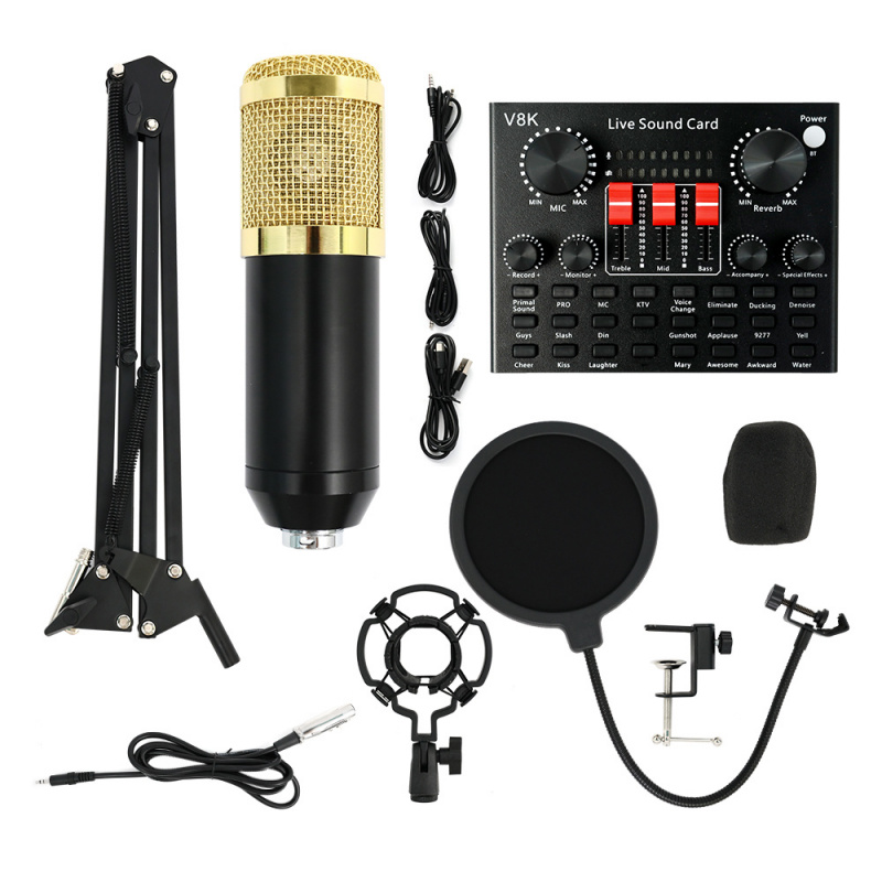 Audio Music Grading - BM800 Condenser Microphone Podcast Set Audio