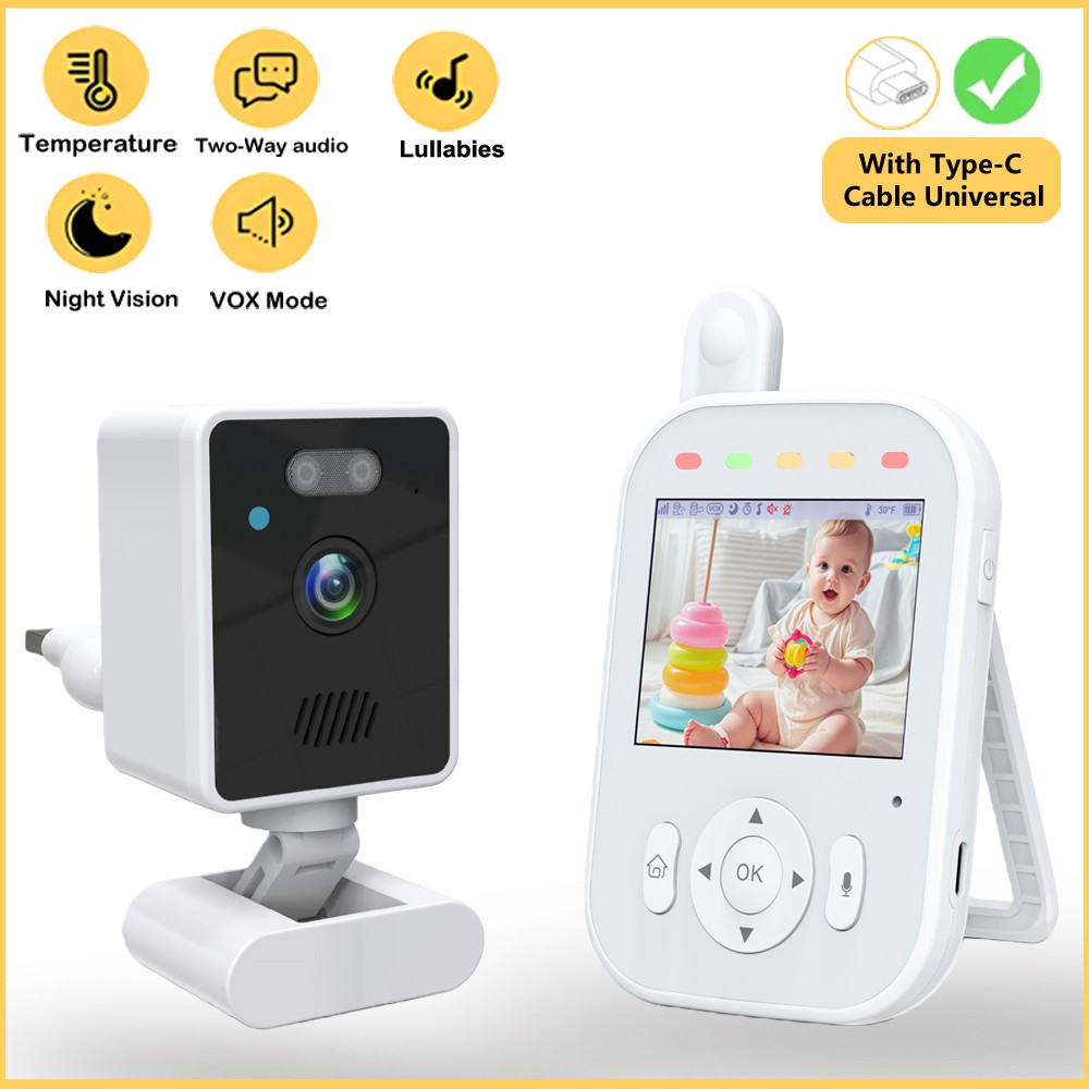 Audio Music Videos - Baby Monitor Wireless Indoor 2.8