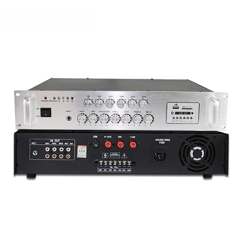 800W Professional Power Amplif - Audio Music Hall recension och pris