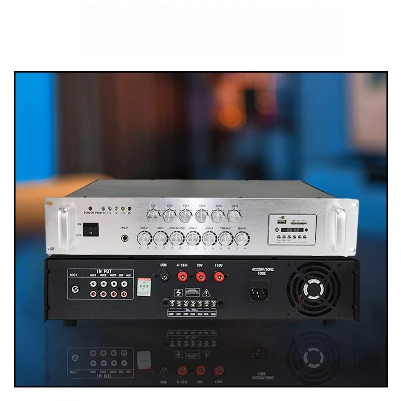 800W Professional Power Amplif - Audio Music Hall recension och pris
