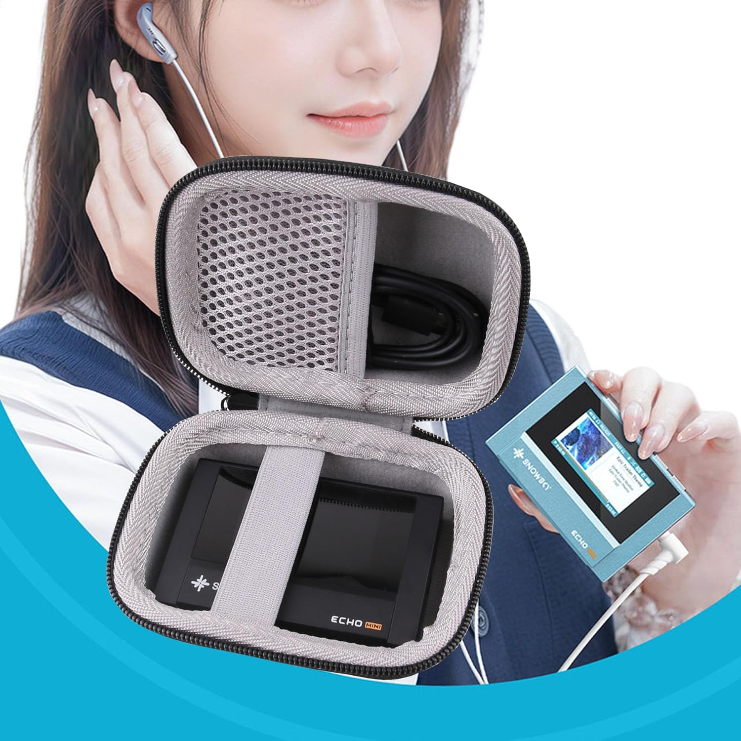Carrying Hard EVA Case for MEC - Audio Music Play recension och pris
