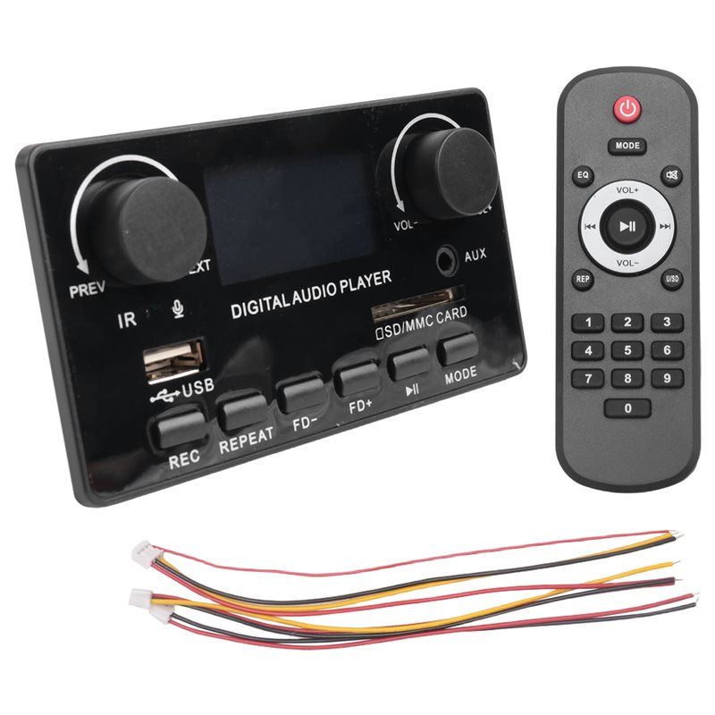 LCD Display Bluetooth 5.0 MP3  - Audio Music Play recension och pris