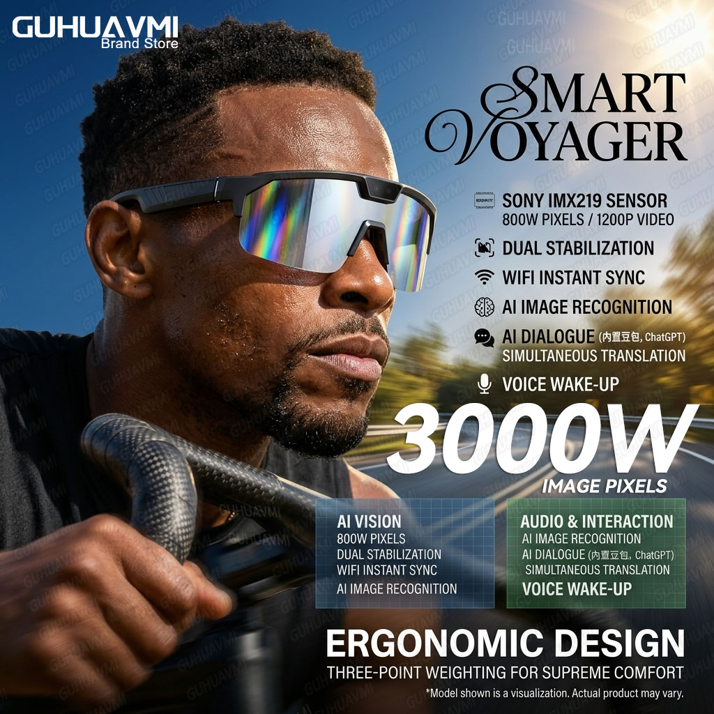 Photochromic Smart Glasses 120 - Audio Music Videos recension och pris