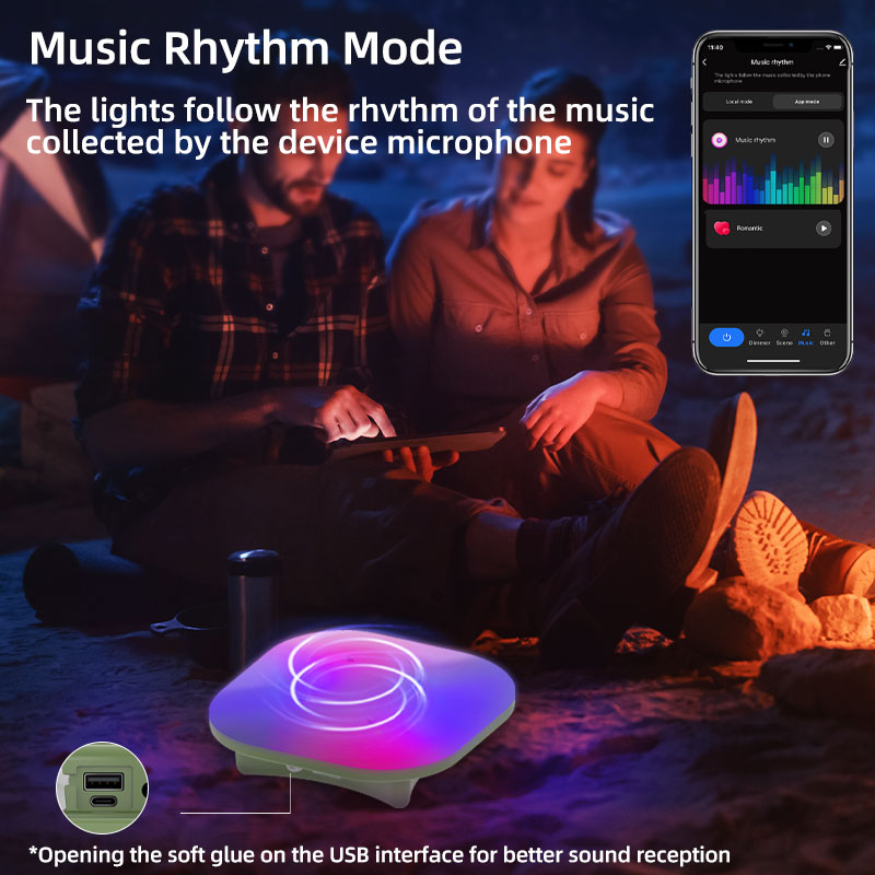 Camping Lantern Rechargeable S - Audio Music By recension och pris