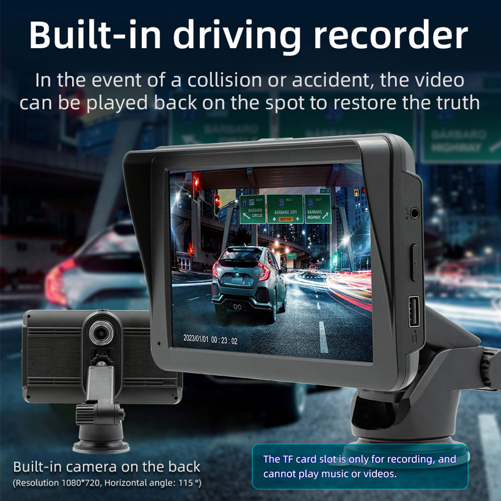 7-Inch Universal Touch HD Scre - Audio Music Png recension och pris