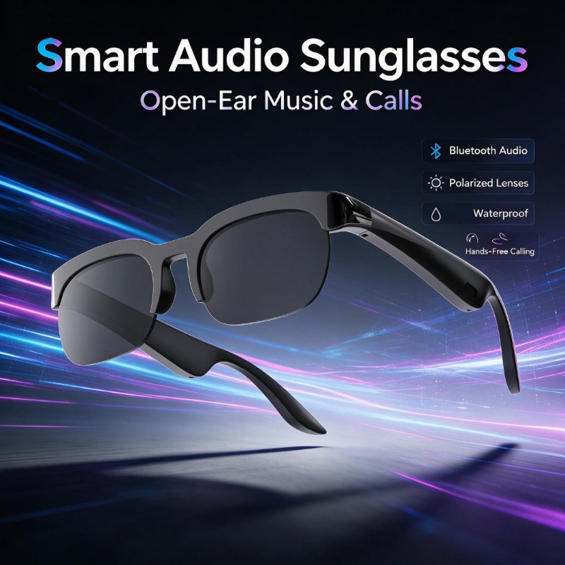 Smart Audio Sunglasses Open-Ea - Audio Music Videos recension och pris