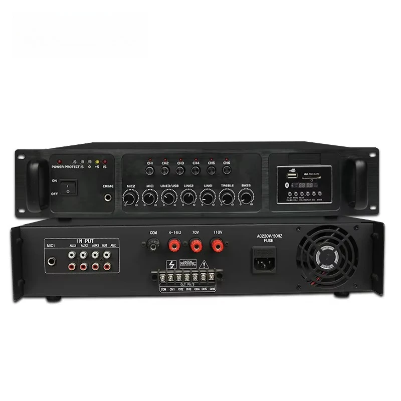 800W Professional Power Amplif - Audio Music Hall recension och pris