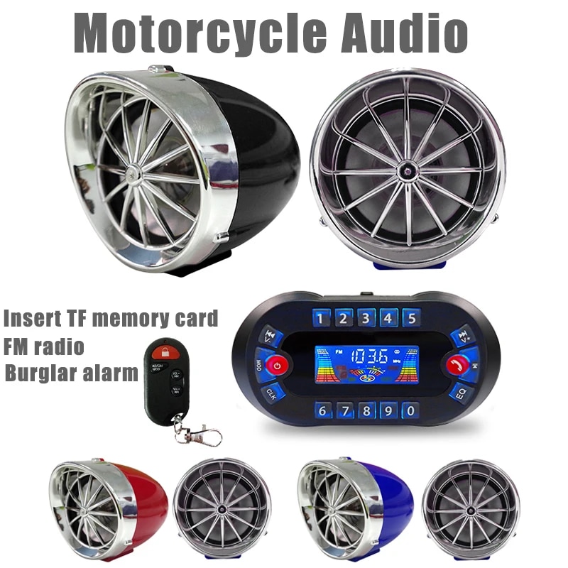 MT730 Motorcycle Bluetooth Spe - Audio Music Play recension och pris
