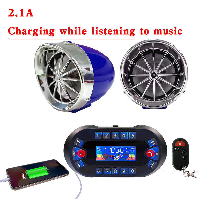 MT730 Motorcycle Bluetooth Spe - Audio Music Play recension och pris