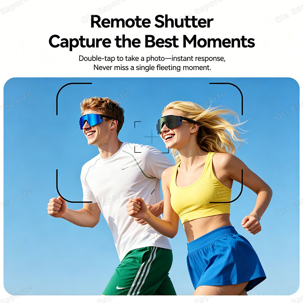 Cycling Smart Glasses Camera B - Audio Music Videos recension och pris