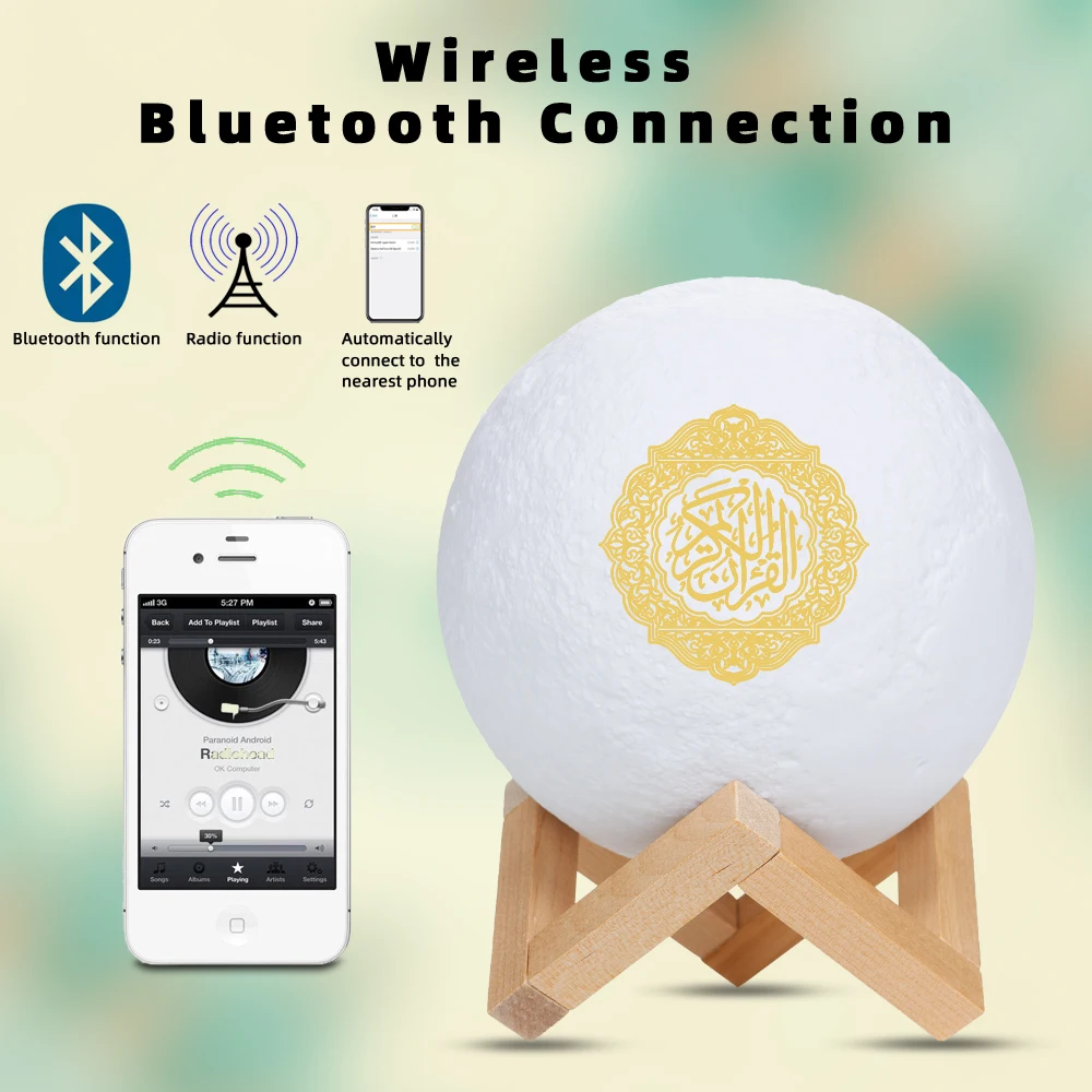 Wireless Bluetooth Speaker Qur - Audio Music Islamic recension och pris