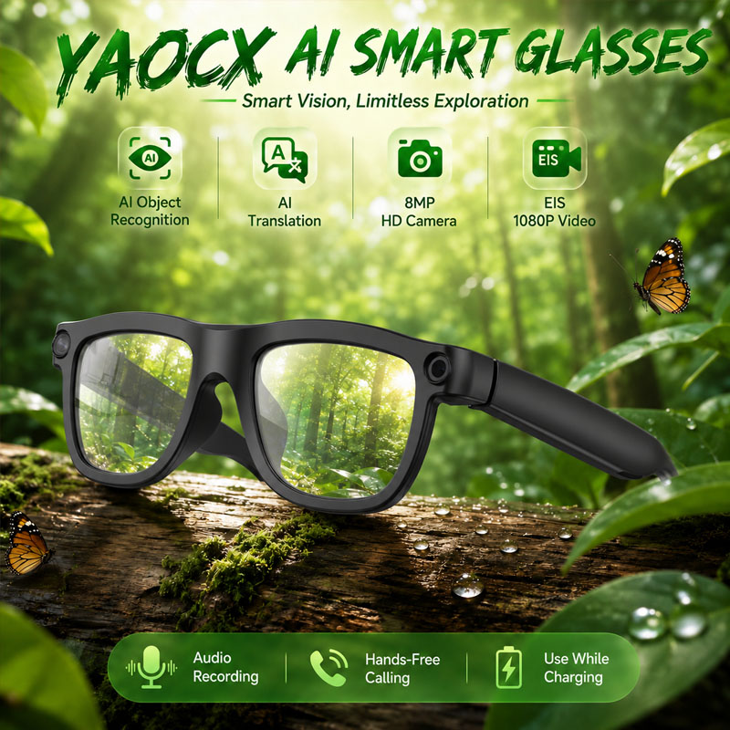 AI Smart Glasses AI Translatio - Audio Music Videos recension och pris