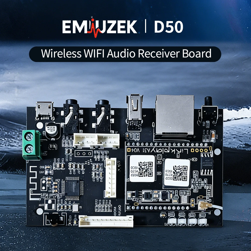 EMIUZEK D50 Wireless Audio Rec - Audio Music By recension och pris