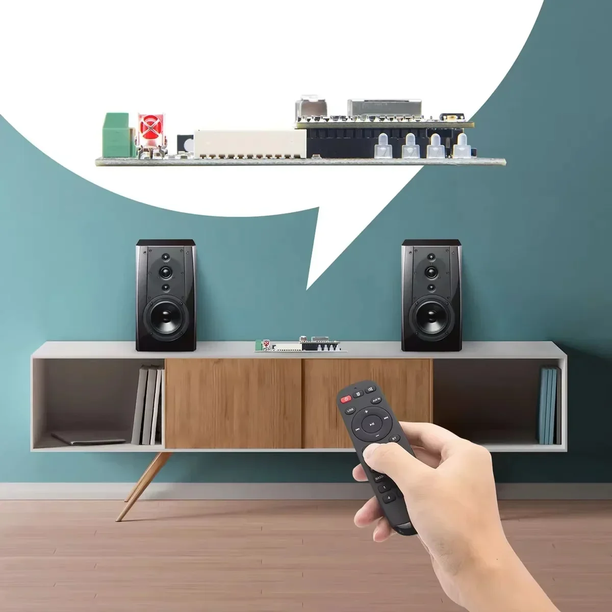 EMIUZEK D50 Wireless Audio Rec - Audio Music By recension och pris