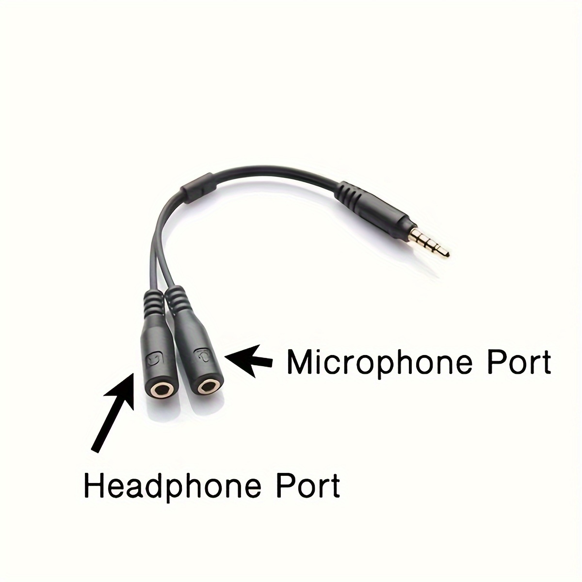 3.5mm Stereo Audio 1Male to 2  - Audio Music Play recension och pris