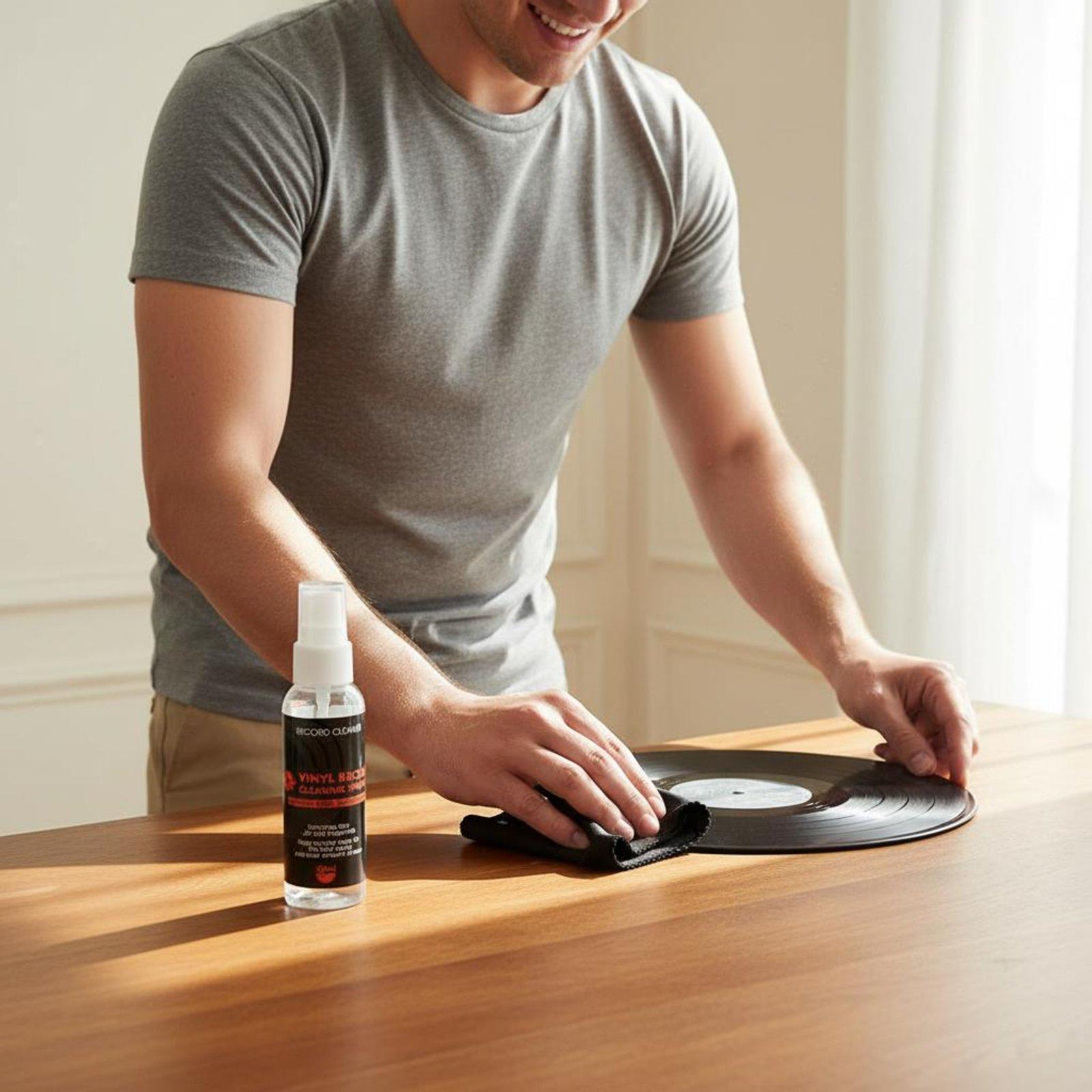 Vinyl Record Cleaner Nano Spra - Audio Music Cleaner recension och pris