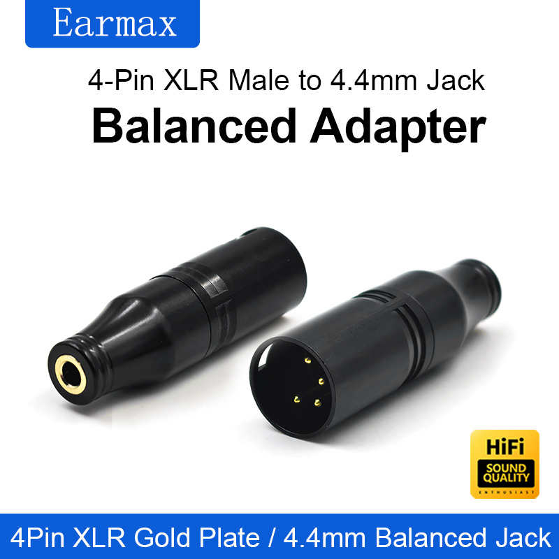 Xlr-4 Male to 4.4mm Female Ada - Audio Music Play recension och pris