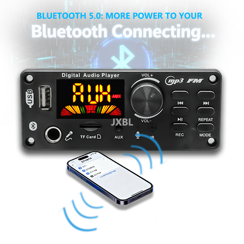 80W Bluetooth 5.0 MP3 Decoder  - Audio Music Play recension och pris