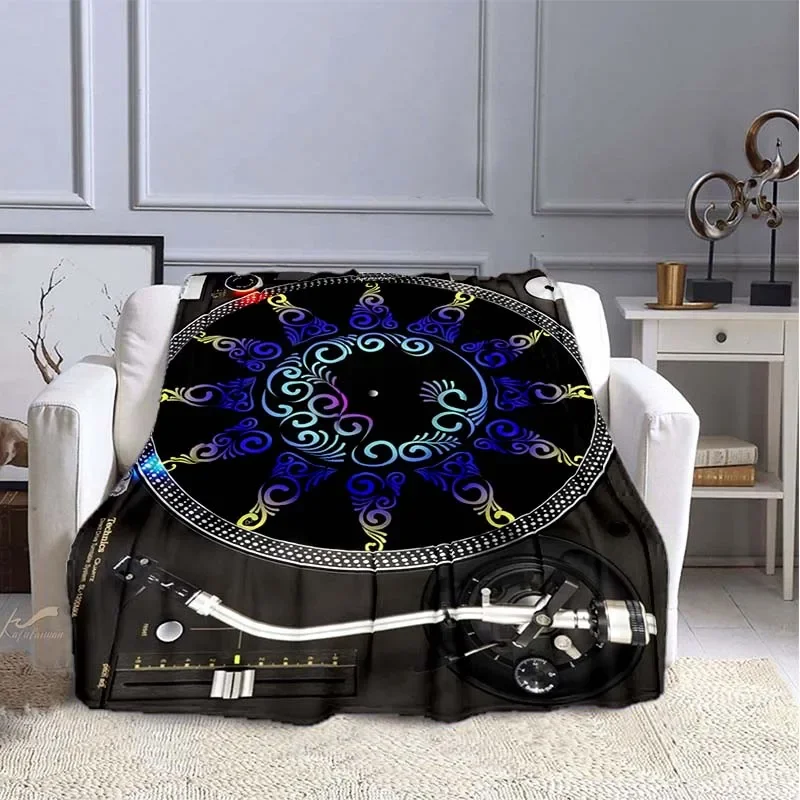 Music DJ Flannel Throw Blanket - Audio Music King recension och pris