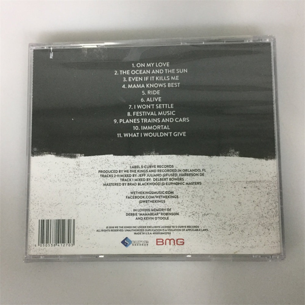 CD 'SIX' We The Kings Pop Rock - Audio Music King recension och pris