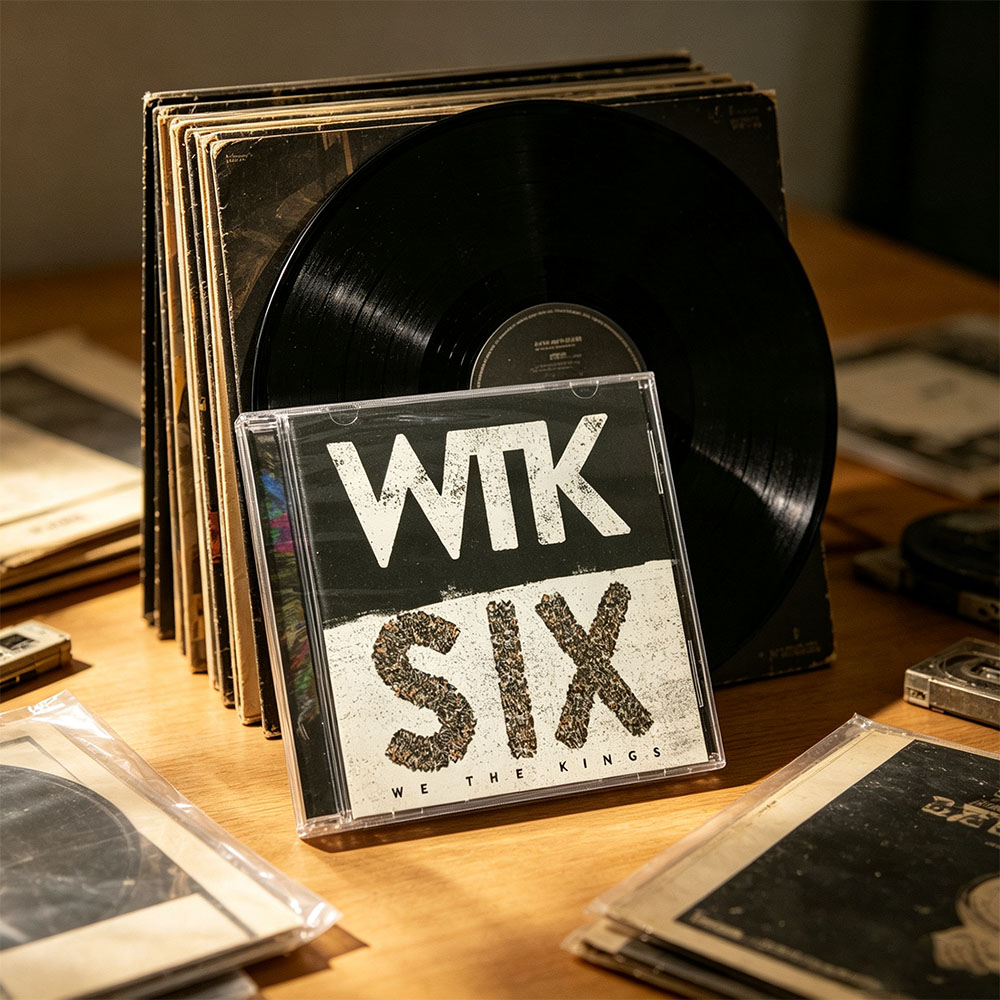 CD 'SIX' We The Kings Pop Rock - Audio Music King recension och pris