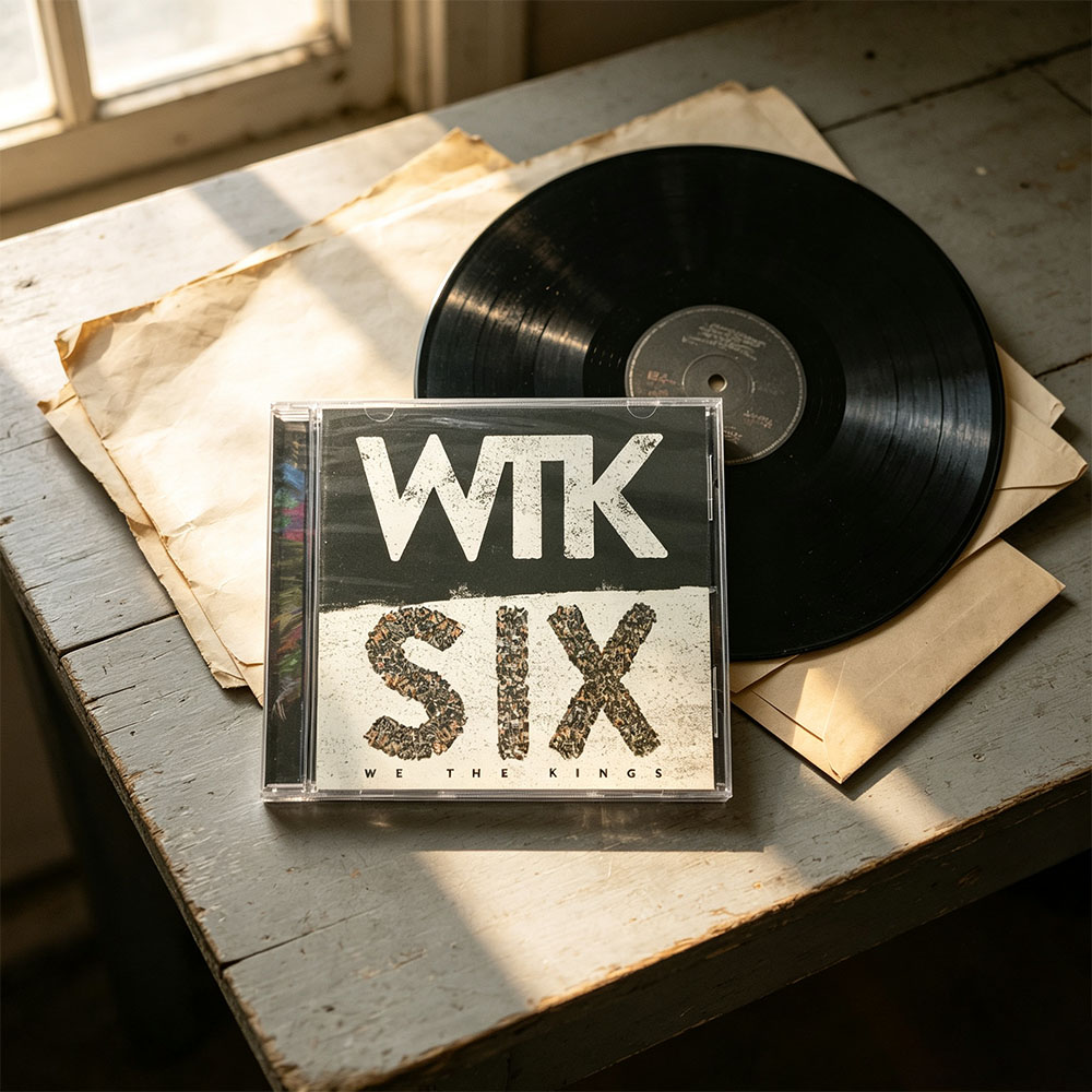 CD 'SIX' We The Kings Pop Rock - Audio Music King recension och pris