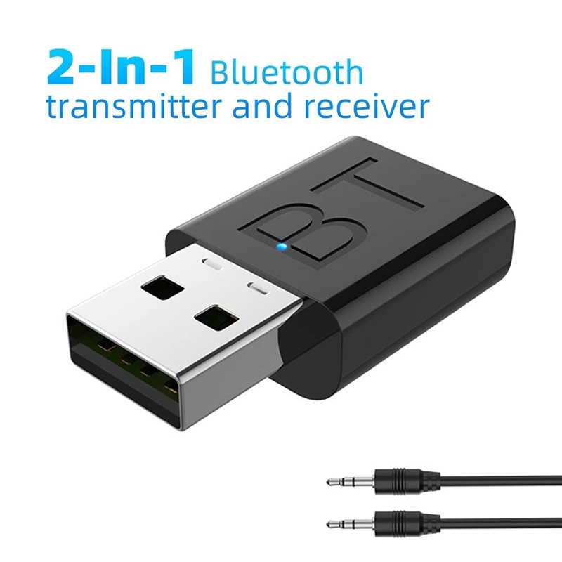 2 In 1 USB Bluetooth Receiver  - Audio Music Play recension och pris