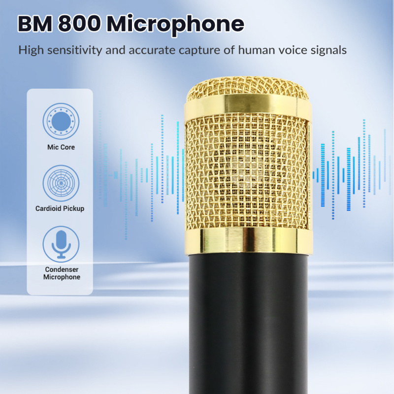BM800 Condenser Microphone Pod - Audio Music Grading recension och pris