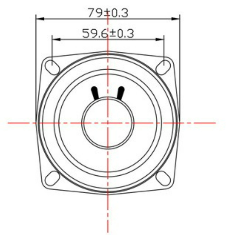 SOTAMIA 1pcs 3 Inch 79mm Squar - Audio Music King recension och pris