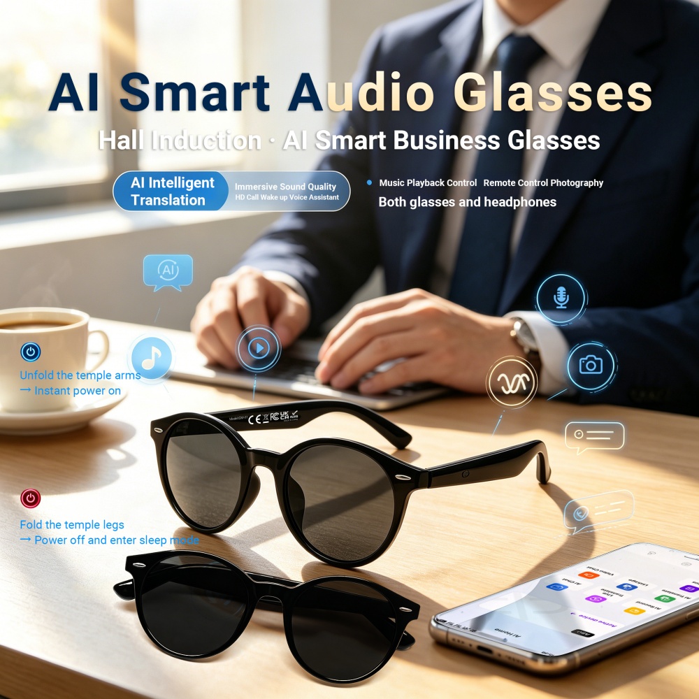 GM81 Fashion AI Smart Audio Gl - Audio Music Hall recension och pris