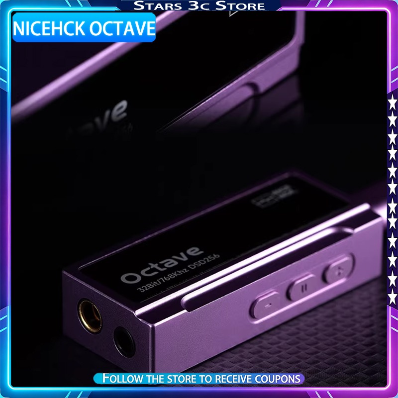 NICEHCK Octave Portable DAC ES - Audio Music Grading recension och pris